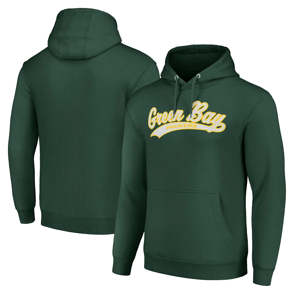 Unisex Starter Green Bay Packers Tailsweep Pullover Hoodie