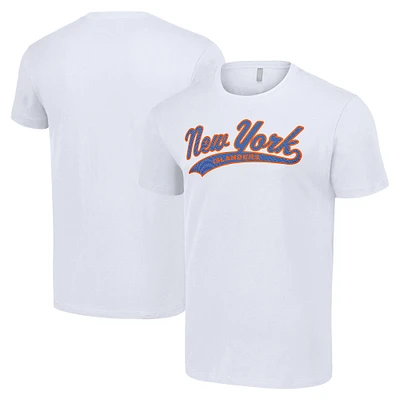Men's Starter White New York Islanders Tailsweep T-Shirt