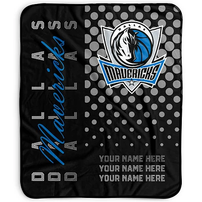 Pegasus Dallas Mavericks 50" x 60" Dots Personalized Fleece Blanket