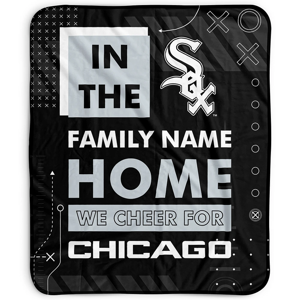 Pegasus Chicago White Sox 50" x 60" "We Cheer" Personalized Fleece Blanket