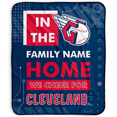 Pegasus Cleveland Guardians 50" x 60" "We Cheer" Personalized Fleece Blanket