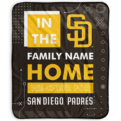 Pegasus San Diego Padres 50" x 60" "We Cheer" Personalized Fleece Blanket