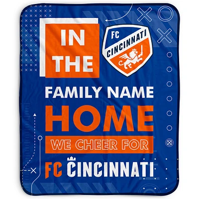 Pegasus FC Cincinnati 50" x 60" "We Cheer" Personalized Fleece Blanket