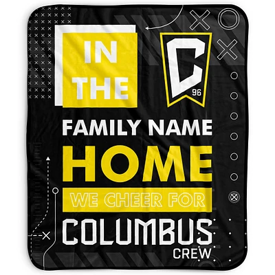 Pegasus Columbus Crew 50" x 60" "We Cheer" Personalized Fleece Blanket
