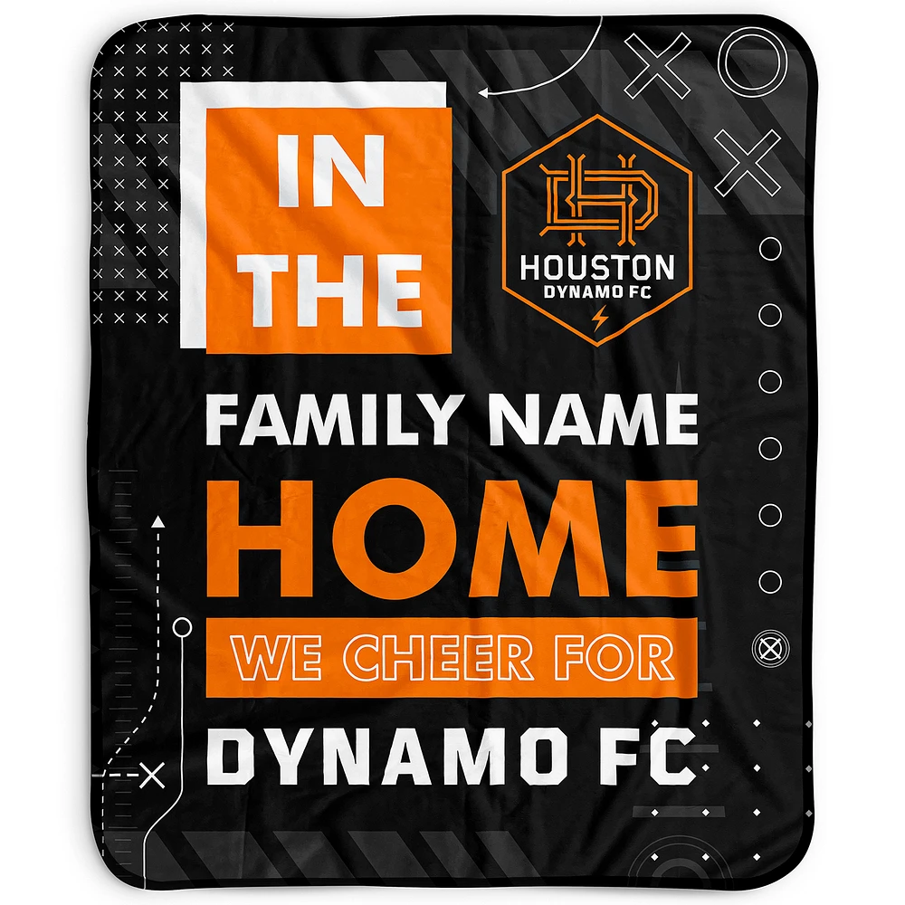 Pegasus Houston Dynamo FC 50" x 60" "We Cheer" Personalized Fleece Blanket
