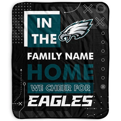 Pegasus Philadelphia Eagles 50" x 60" "We Cheer" Personalized Fleece Blanket