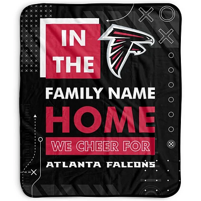 Pegasus Atlanta Falcons 50" x 60" "We Cheer" Personalized Fleece Blanket