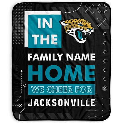 Pegasus Jacksonville Jaguars 50" x 60" "We Cheer" Personalized Fleece Blanket