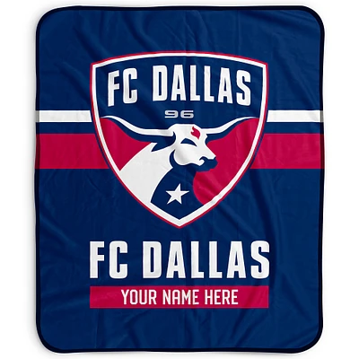 Pegasus FC Dallas 50" x 60" Stripes Personalized Fleece Blanket