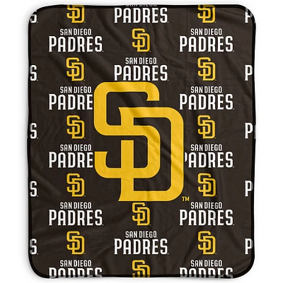 Pegasus San Diego Padres 50" x 60" Repeat Wordmark Fleece Blanket
