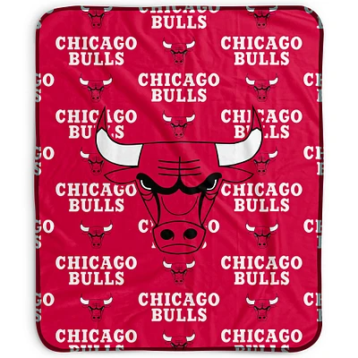 Pegasus Chicago Bulls 50" x 60" Repeat Wordmark Fleece Blanket