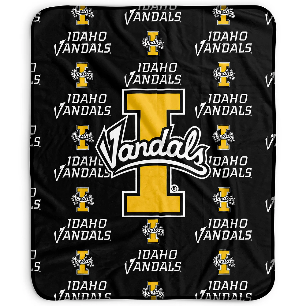 Pegasus Idaho Vandals 50" x 60" Repeat Wordmark Fleece Blanket