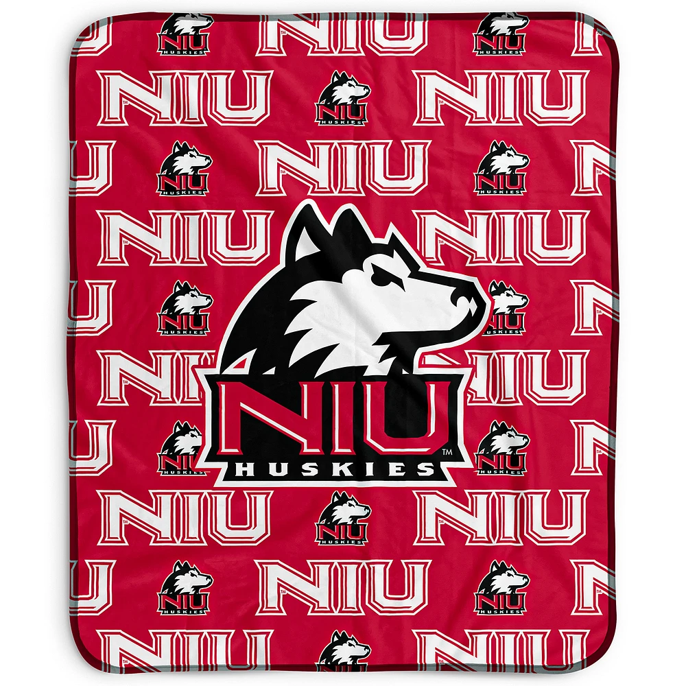 Pegasus Northern Illinois Huskies 50" x 60" Repeat Wordmark Fleece Blanket