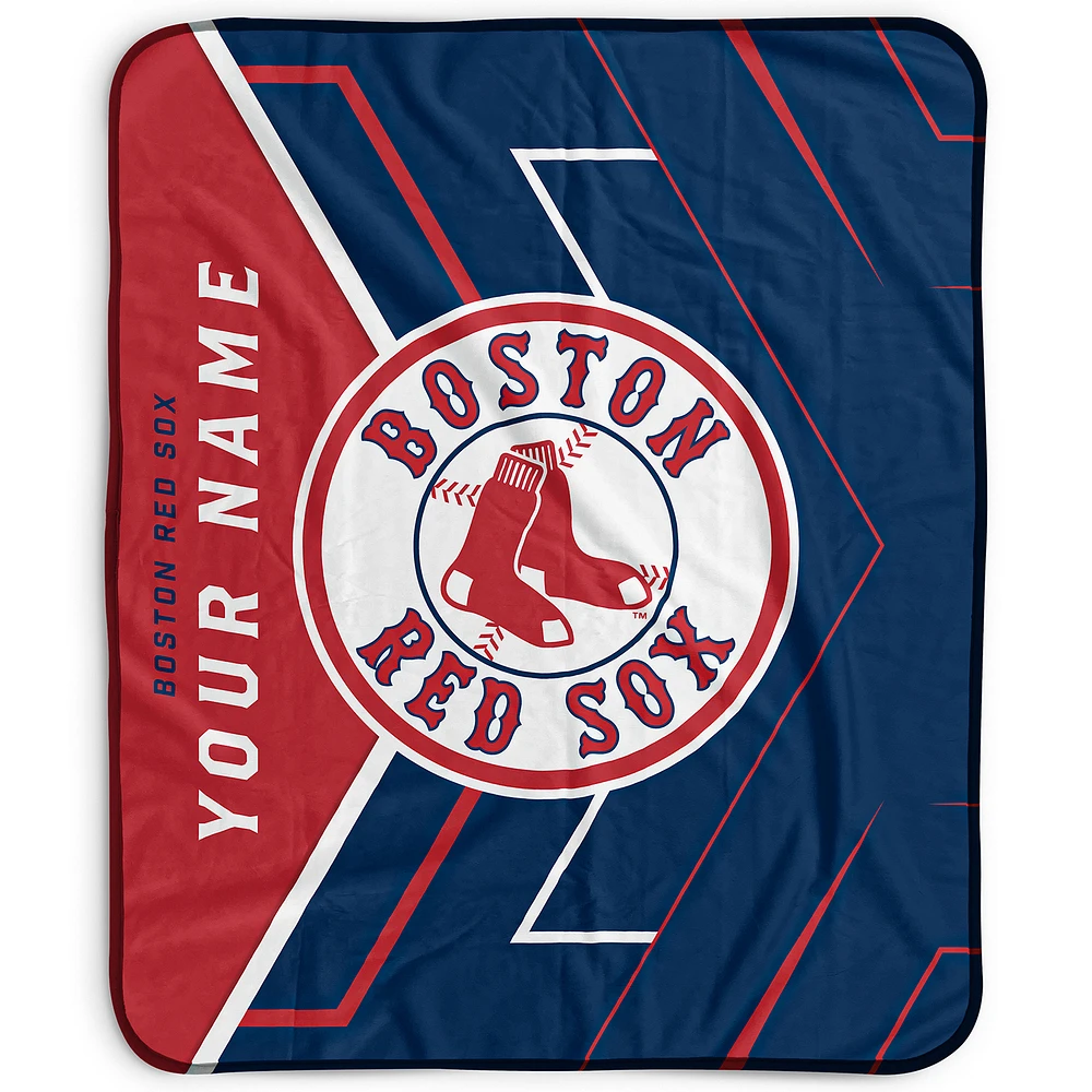 Pegasus Boston Red Sox 50" x 60" Arrow Personalized Fleece Blanket