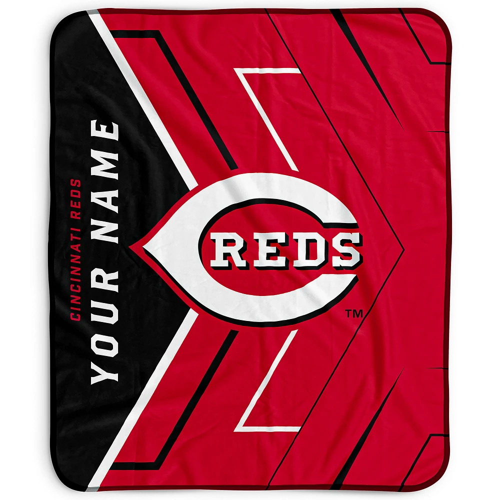 Pegasus Cincinnati Reds 50" x 60" Arrow Personalized Fleece Blanket