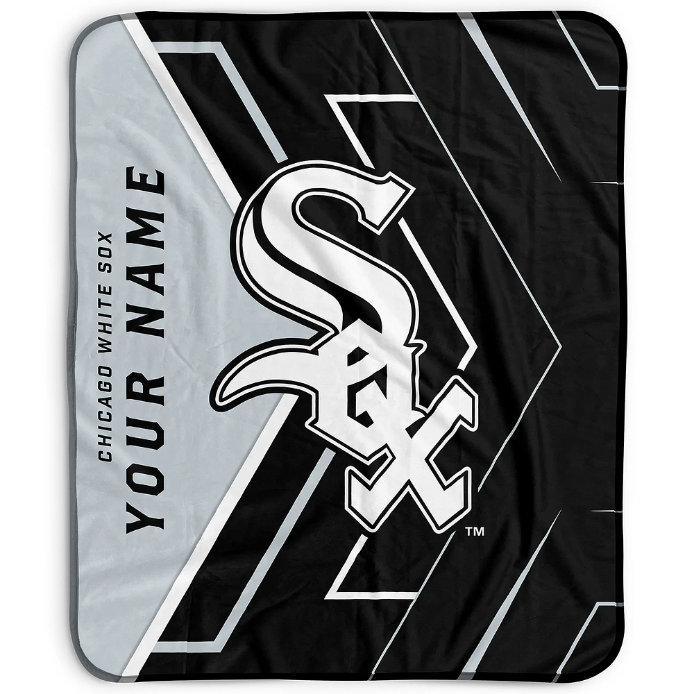 Pegasus Chicago White Sox 50" x 60" Arrow Personalized Fleece Blanket