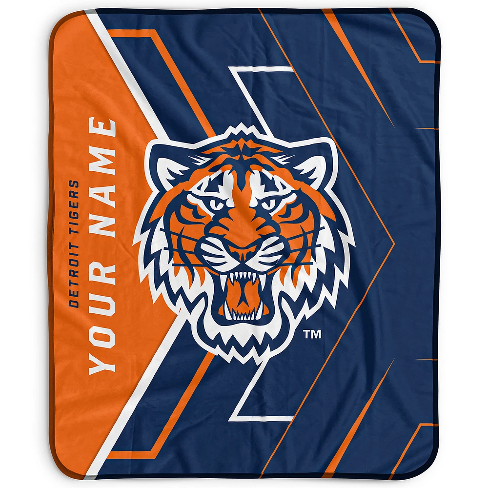 Pegasus Detroit Tigers 50" x 60" Arrow Personalized Fleece Blanket