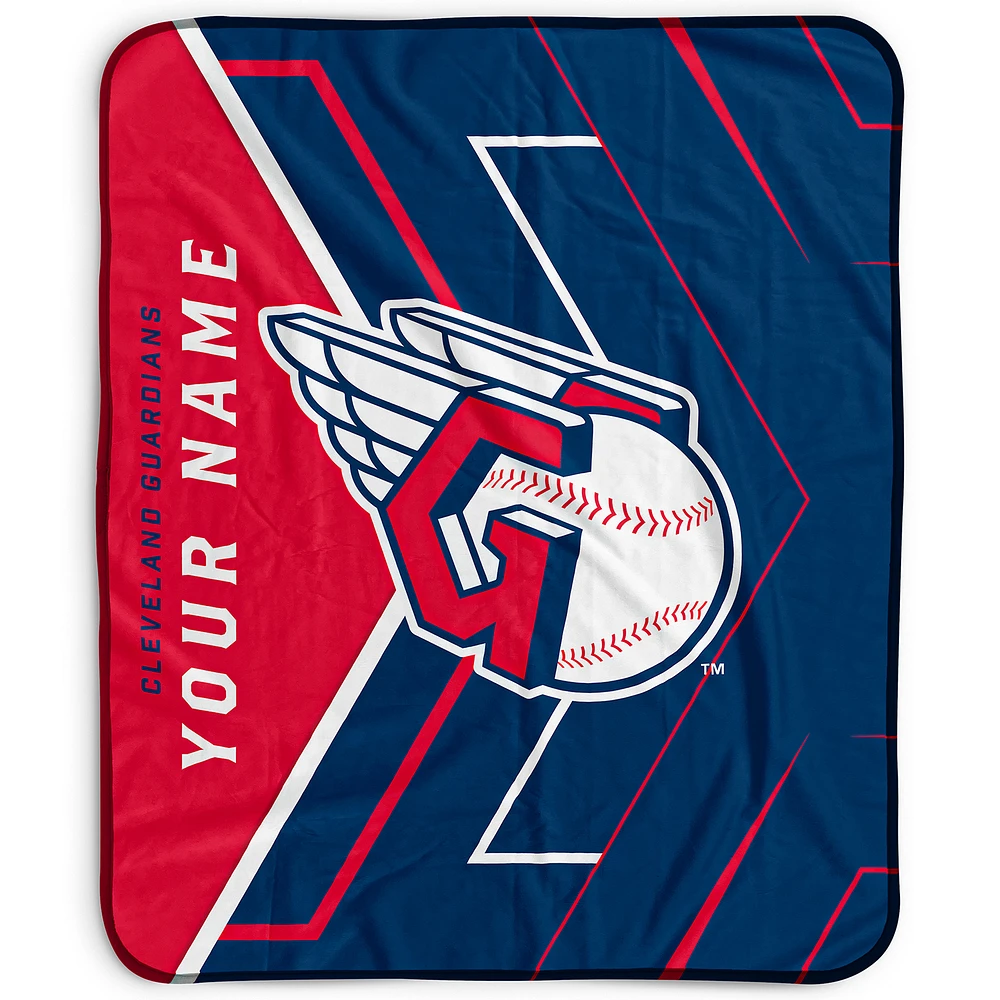 Pegasus Cleveland Guardians 50" x 60" Arrow Personalized Fleece Blanket