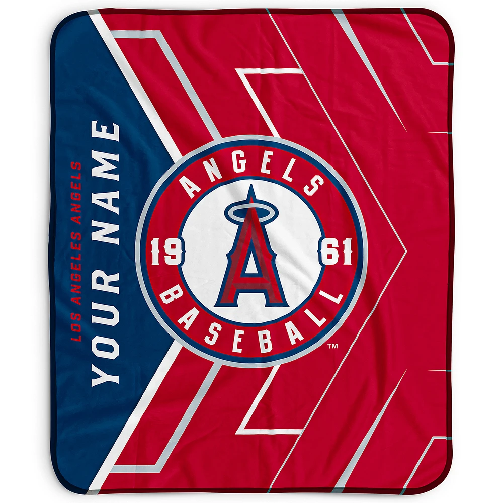 Pegasus Los Angeles Angels 50" x 60" Arrow Personalized Fleece Blanket