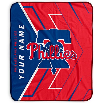 Pegasus Philadelphia Phillies 50" x 60" Arrow Personalized Fleece Blanket