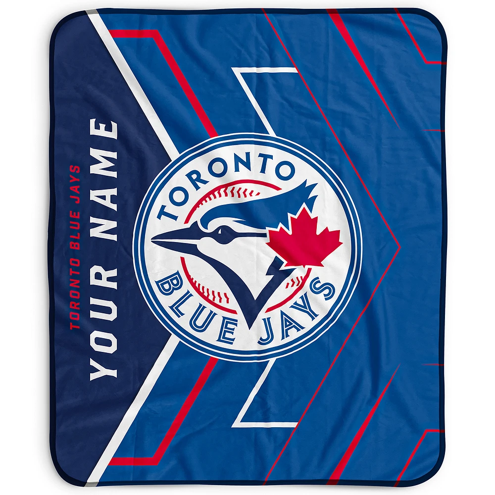 Pegasus Toronto Blue Jays 50" x 60" Arrow Personalized Fleece Blanket