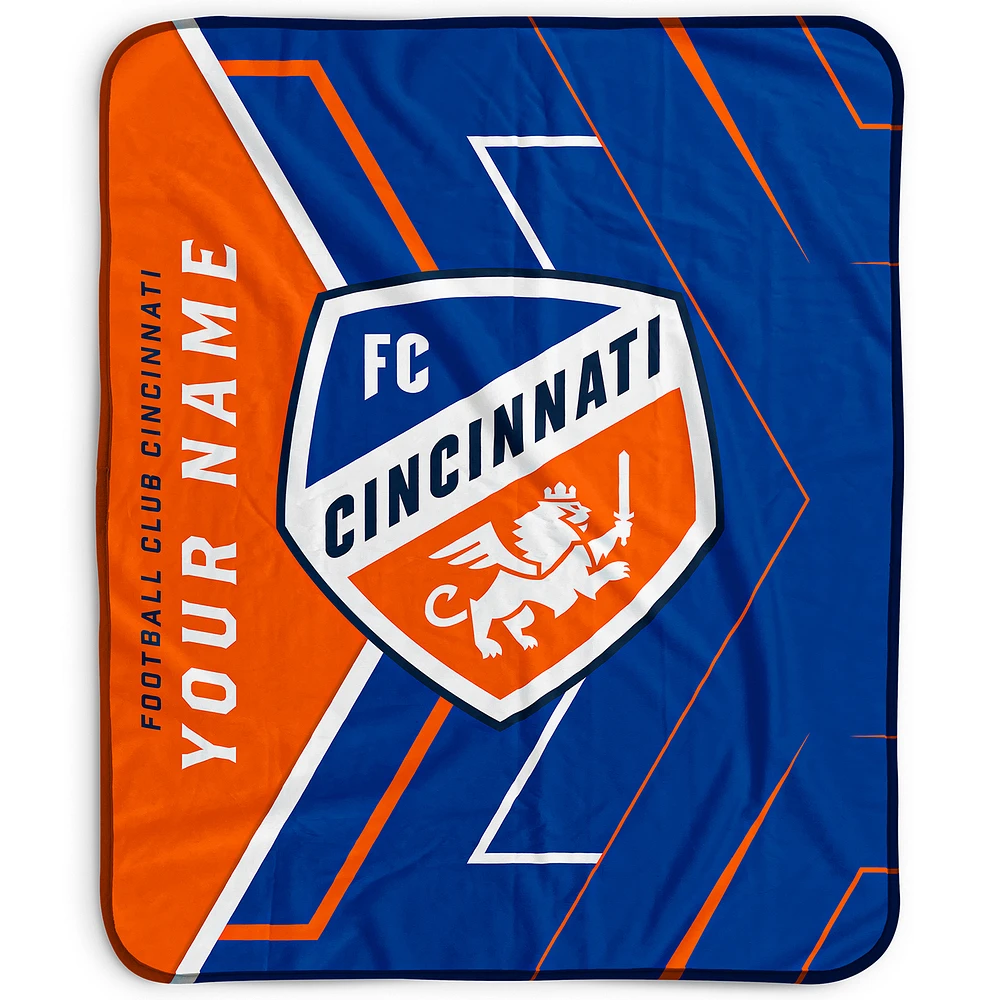 Pegasus FC Cincinnati 50" x 60" Arrow Personalized Fleece Blanket