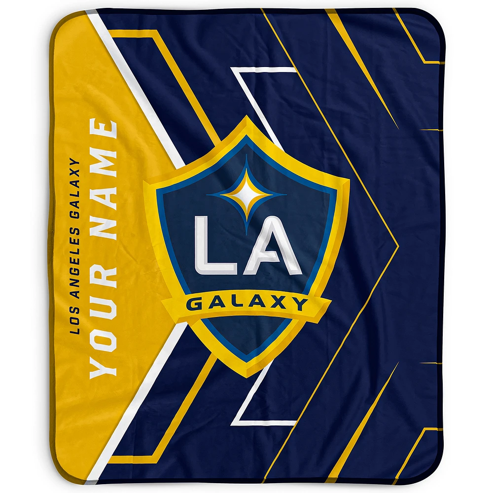 Pegasus LA Galaxy 50" x 60" Arrow Personalized Fleece Blanket
