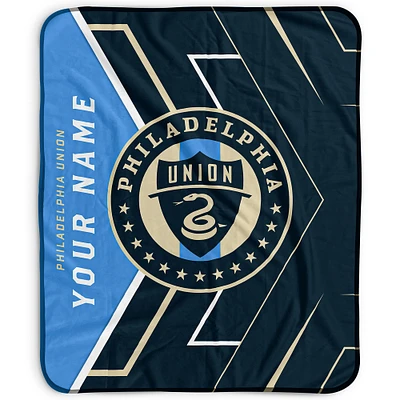 Pegasus Philadelphia Union 50" x 60" Arrow Personalized Fleece Blanket