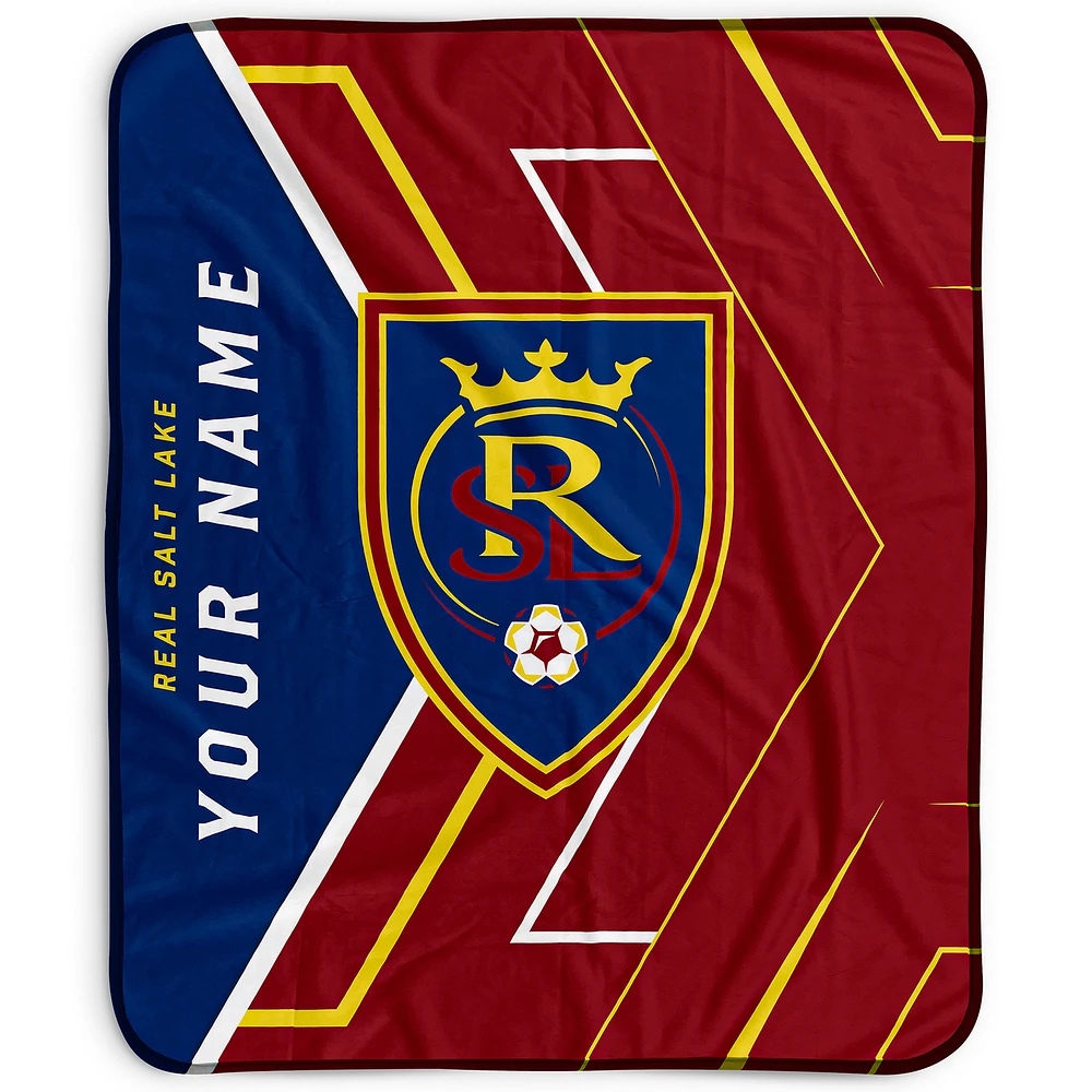 Pegasus Real Salt Lake 50" x 60" Arrow Personalized Fleece Blanket