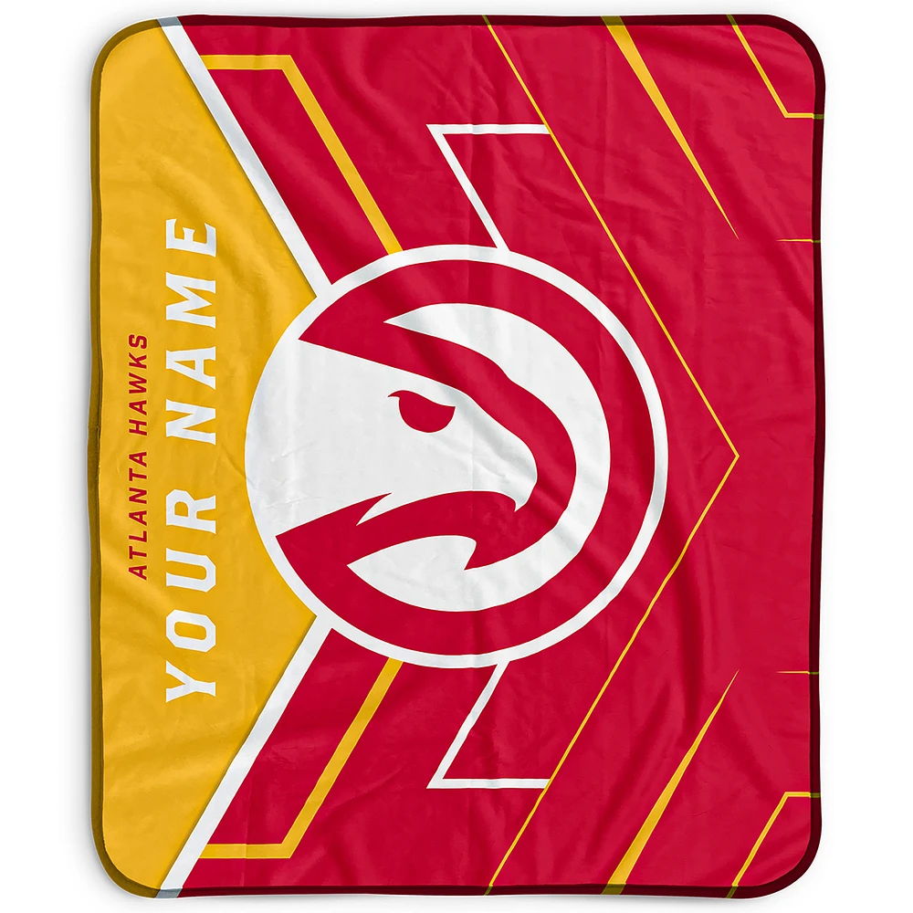 Pegasus Atlanta Hawks 50" x 60" Arrow Personalized Fleece Blanket