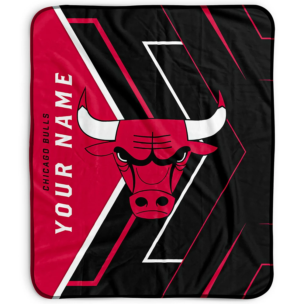 Pegasus Chicago Bulls 50" x 60" Arrow Personalized Fleece Blanket