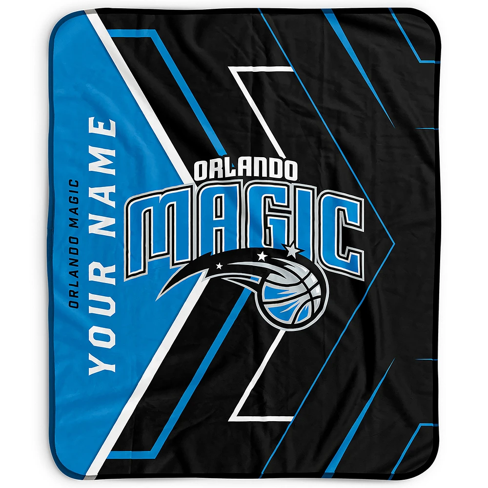 Pegasus Orlando Magic 50" x 60" Arrow Personalized Fleece Blanket