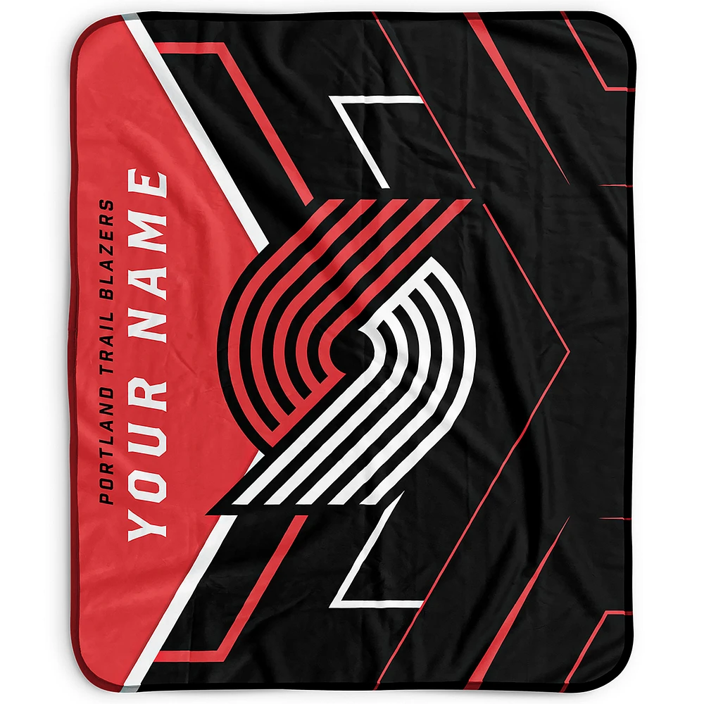 Pegasus Portland Trail Blazers 50" x 60" Arrow Personalized Fleece Blanket