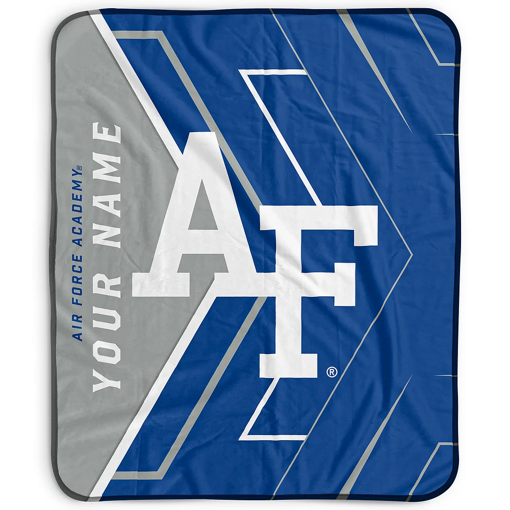 Pegasus Air Force Falcons 50" x 60" Arrow Personalized Fleece Blanket