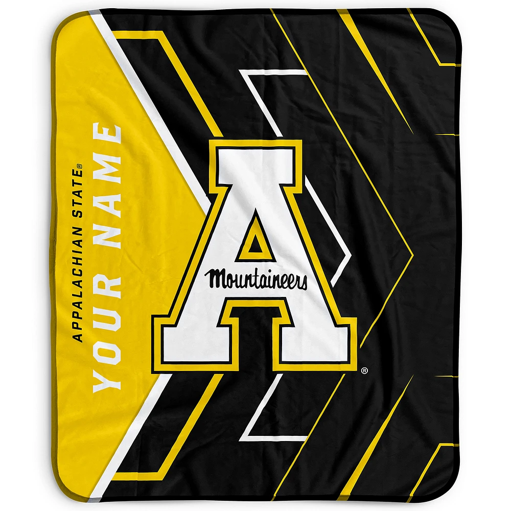 Pegasus Appalachian State Mountaineers 50" x 60" Arrow Personalized Fleece Blanket