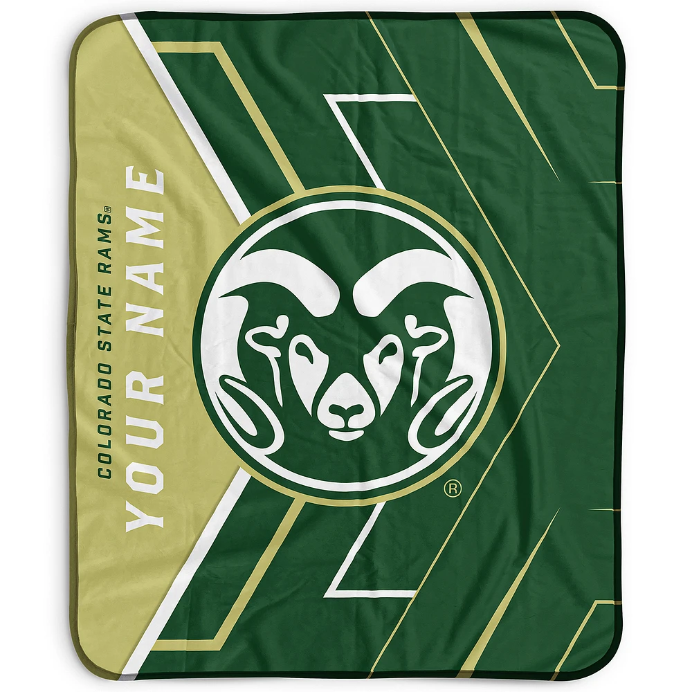 Pegasus Colorado State Rams 50" x 60" Arrow Personalized Fleece Blanket