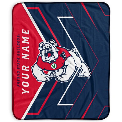 Pegasus Fresno State Bulldogs 50" x 60" Arrow Personalized Fleece Blanket