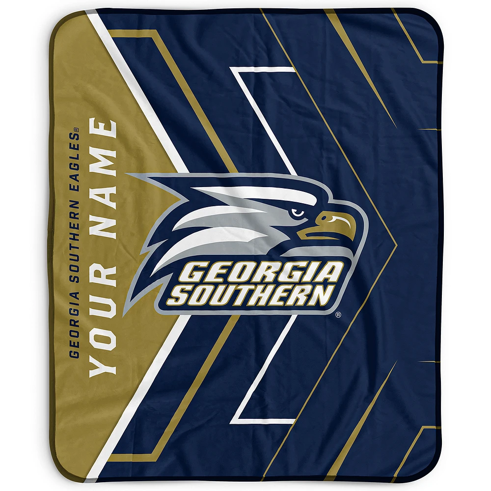 Pegasus Georgia Southern Eagles 50" x 60" Arrow Personalized Fleece Blanket
