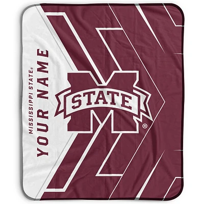 Pegasus Mississippi State Bulldogs 50" x 60" Arrow Personalized Fleece Blanket