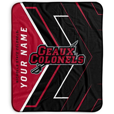 Pegasus Nicholls State Colonels 50" x 60" Arrow Personalized Fleece Blanket