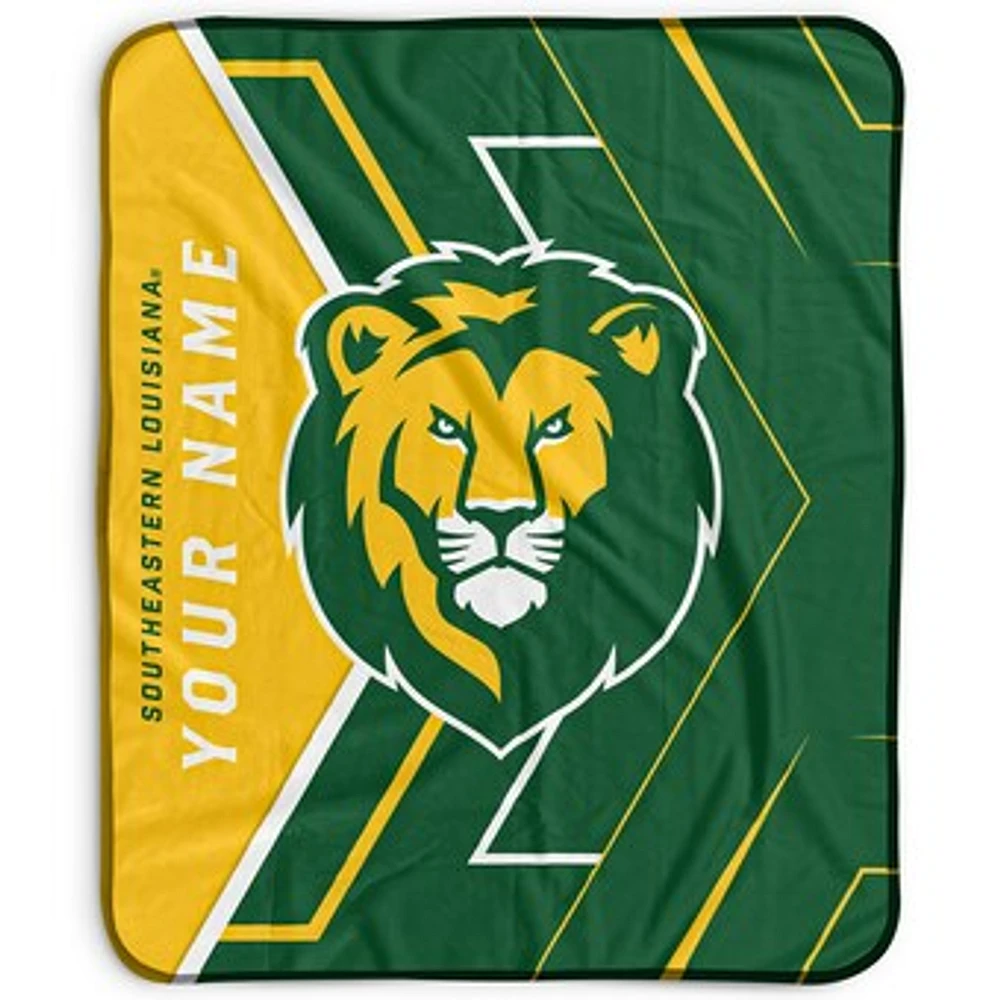 Pegasus Southeastern Louisiana Lions 50" x 60" Arrow Personalized Fleece Blanket