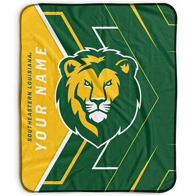 Pegasus Southeastern Louisiana Lions 50" x 60" Arrow Personalized Fleece Blanket