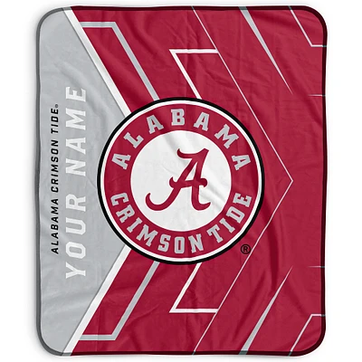 Pegasus Alabama Crimson Tide 50" x 60" Arrow Personalized Fleece Blanket