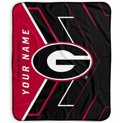 Pegasus Georgia Bulldogs 50" x 60" Arrow Personalized Fleece Blanket