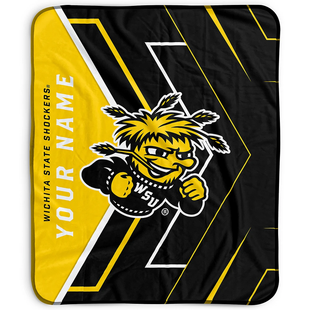 Pegasus Wichita State Shockers 50" x 60" Arrow Personalized Fleece Blanket