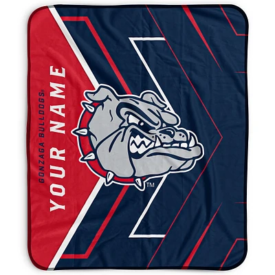 Pegasus Gonzaga Bulldogs 50" x 60" Arrow Personalized Fleece Blanket