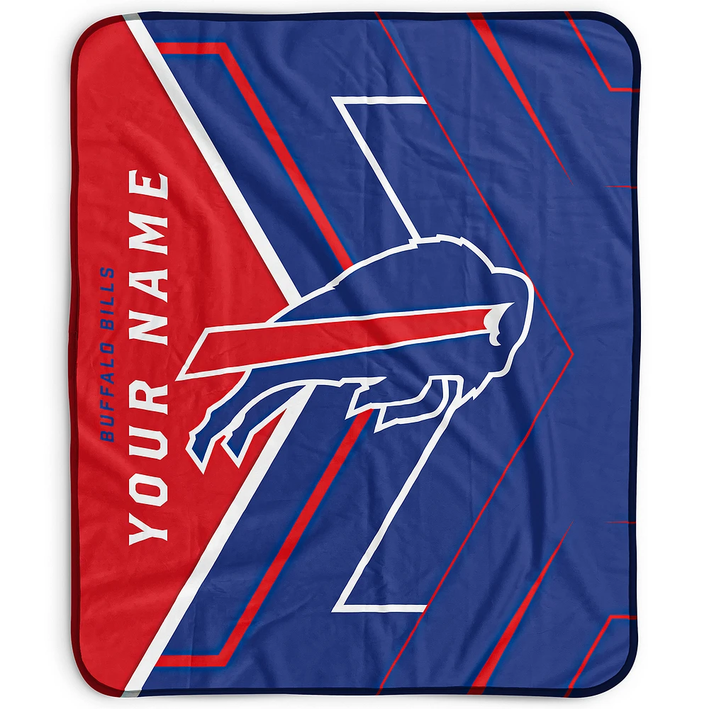 Pegasus Buffalo Bills 50" x 60" Arrow Personalized Fleece Blanket
