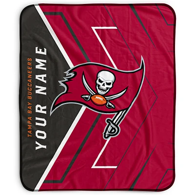 Pegasus Tampa Bay Buccaneers 50" x 60" Arrow Personalized Fleece Blanket