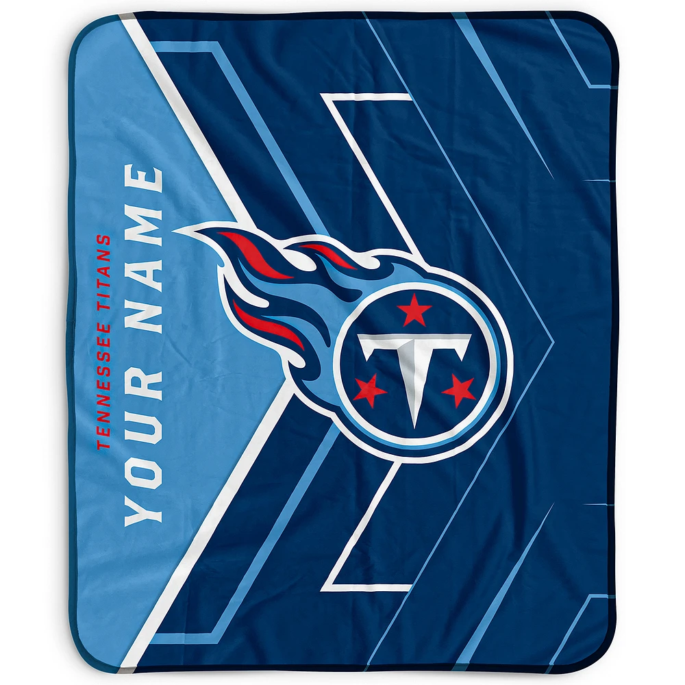 Pegasus Tennessee Titans 50" x 60" Arrow Personalized Fleece Blanket