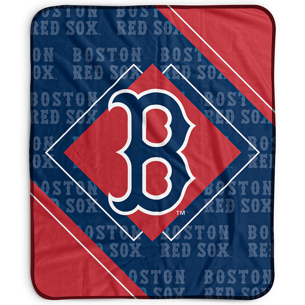 Pegasus Boston Red Sox 50" x 60" Diamond Logo Fleece Blanket